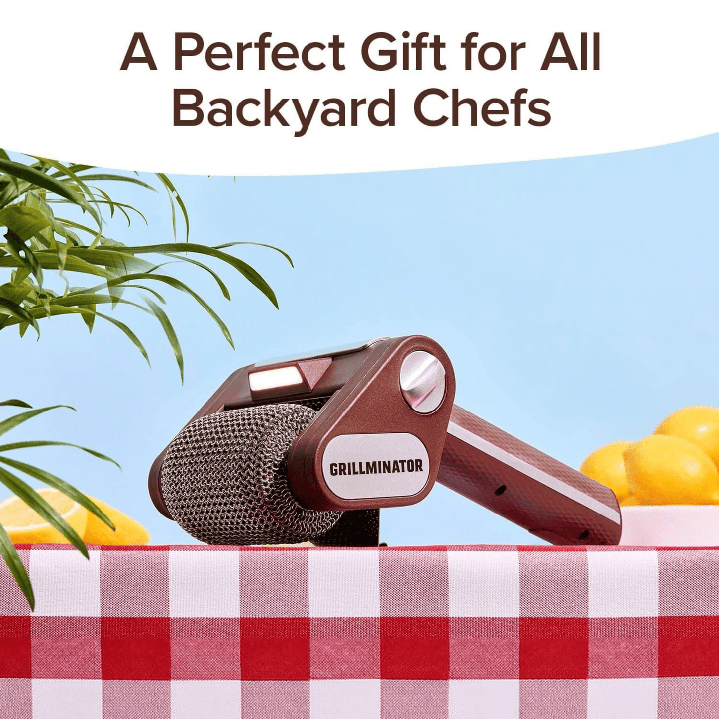 GRILLMINATOR CORDLESS RECHARGEABLE GRILL CLEANER - My Store